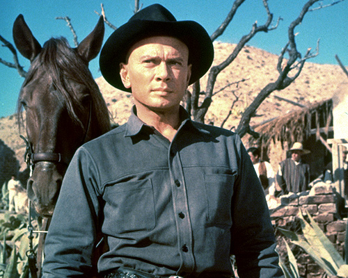 Brynner doesn't give a bad performance in The Magnificent Seven 