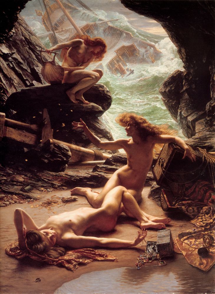 Sir_Edward_John_Poynter_—_Cave_of_the_Storm_Nymphs_Baja