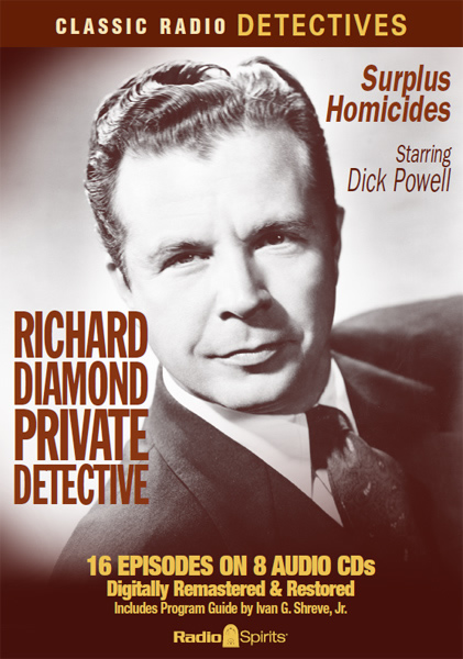 One thought on “RICHARD DIAMOND, PRIVATE DETECTIVE” - SurplusHomicides